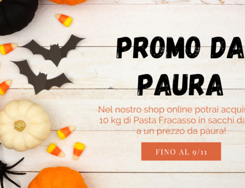 Promo da paura: acquista Pasta Fracasso in sacchi da 2,5 kg